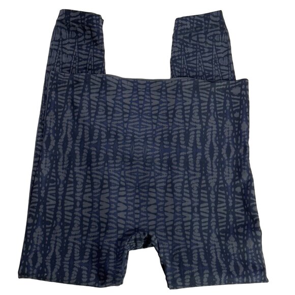 SPANX Women's Blue Patterned High-Waisted Leggings Size 3X - Picture 2 of 12